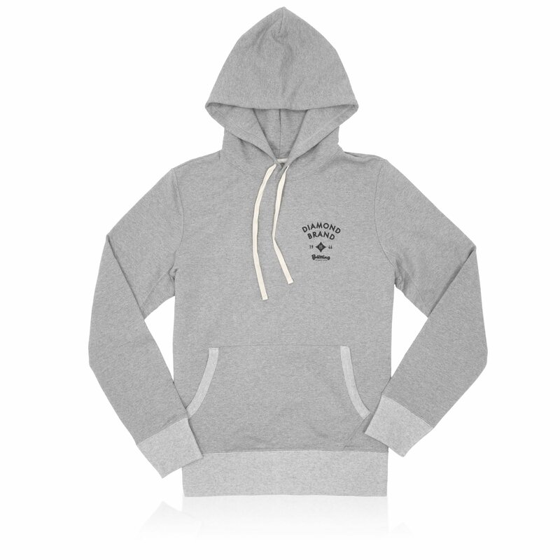 HOODIE GREY L