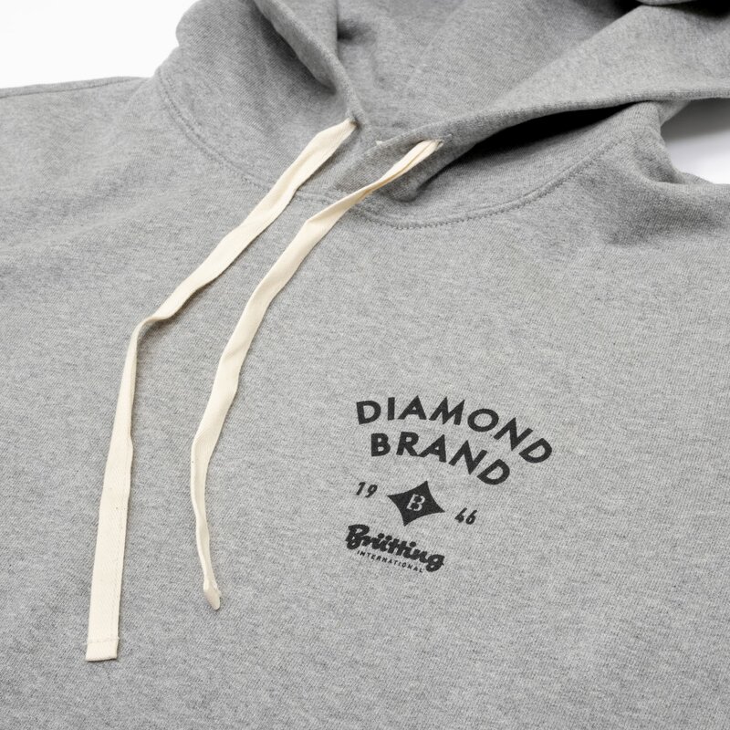 HOODIE GREY L